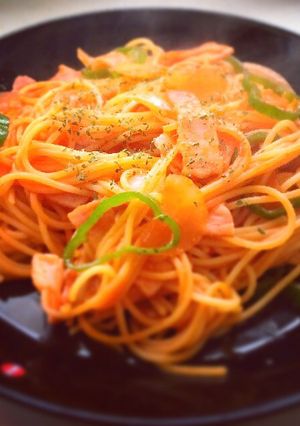 ちゃちゃっと！シンプルなナポリタン-レシピのメイン写真