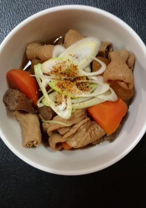 節約♬おつまみ♬お酒が進む〜♡モツ煮込み-レシピのメイン写真