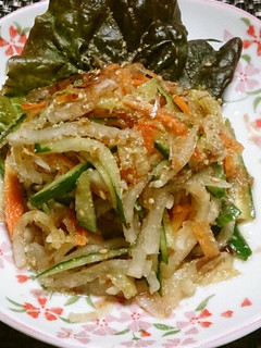 大根の梅かつお和え-レシピのメイン写真