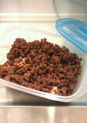 我が家で大人気！お肉ふりかけ-レシピのメイン写真