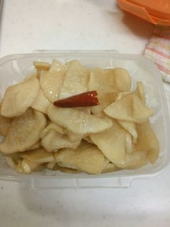 たくあんの油炒め-レシピのメイン写真