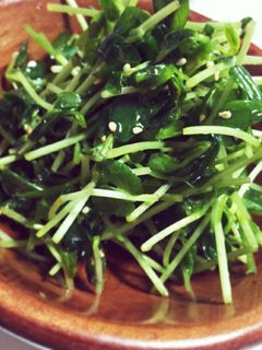 豆苗の中華サラダ-レシピのメイン写真