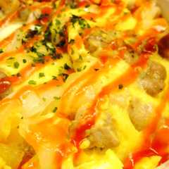 รูปของ シンプルに美味しい豚玉オム丼