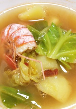 えびのスープ-レシピのメイン写真