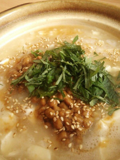 簡単♪美味しい♪納豆粥-レシピのメイン写真