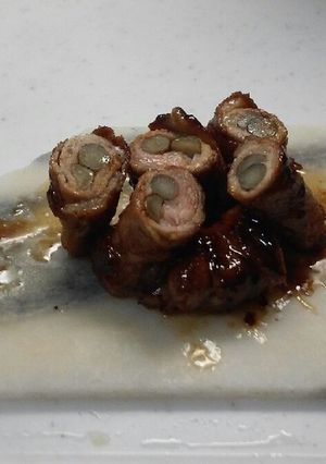 お弁当ーゴボウの肉巻き-レシピのメイン写真
