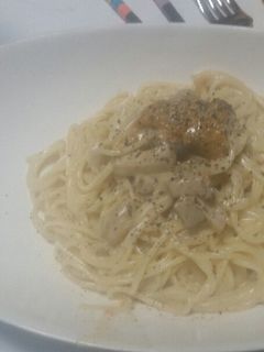 ウニとエリンギのクリームパスタ-レシピのメイン写真