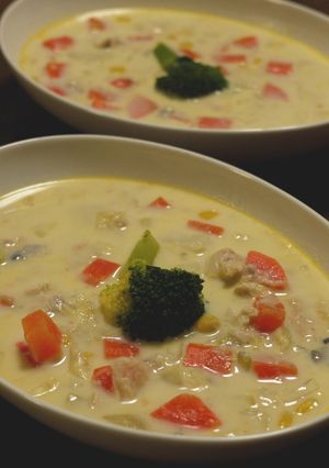 さけ缶チャウダー-レシピのメイン写真