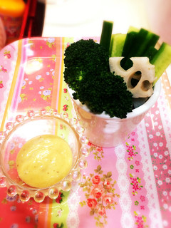 野菜の味噌マヨディップ-レシピのメイン写真