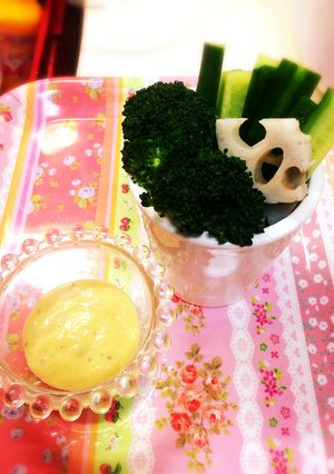 野菜の味噌マヨディップ-レシピのメイン写真