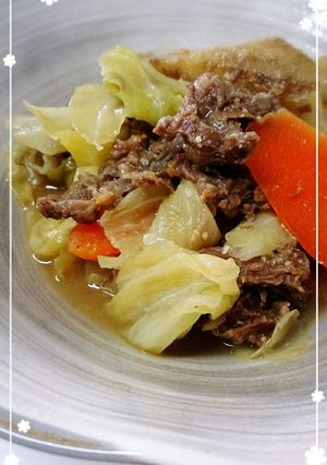馬肉汁。北の国の味を、寒い日の夜に。-レシピのメイン写真