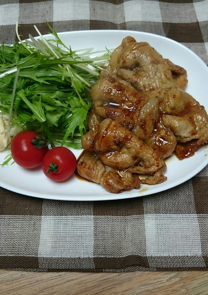 簡単♪漬けて焼くだけ♪しょうが焼き♪-レシピのメイン写真