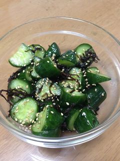 塩昆布きゅうり-レシピのメイン写真