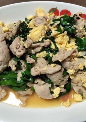 今が旬！豚肉入りニラ玉-レシピのメイン写真