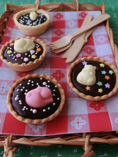 生チョコ風デコレーションタルト-レシピのメイン写真