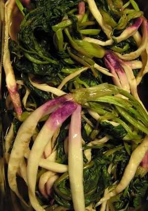 日野菜は 塩1本漬け♪-レシピのメイン写真
