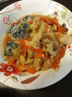 鯖の野菜たっぷりあんかけ♪-レシピのメイン写真