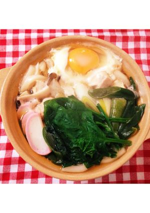 けみアミ美夕の簡単鍋焼きうどん！-レシピのメイン写真