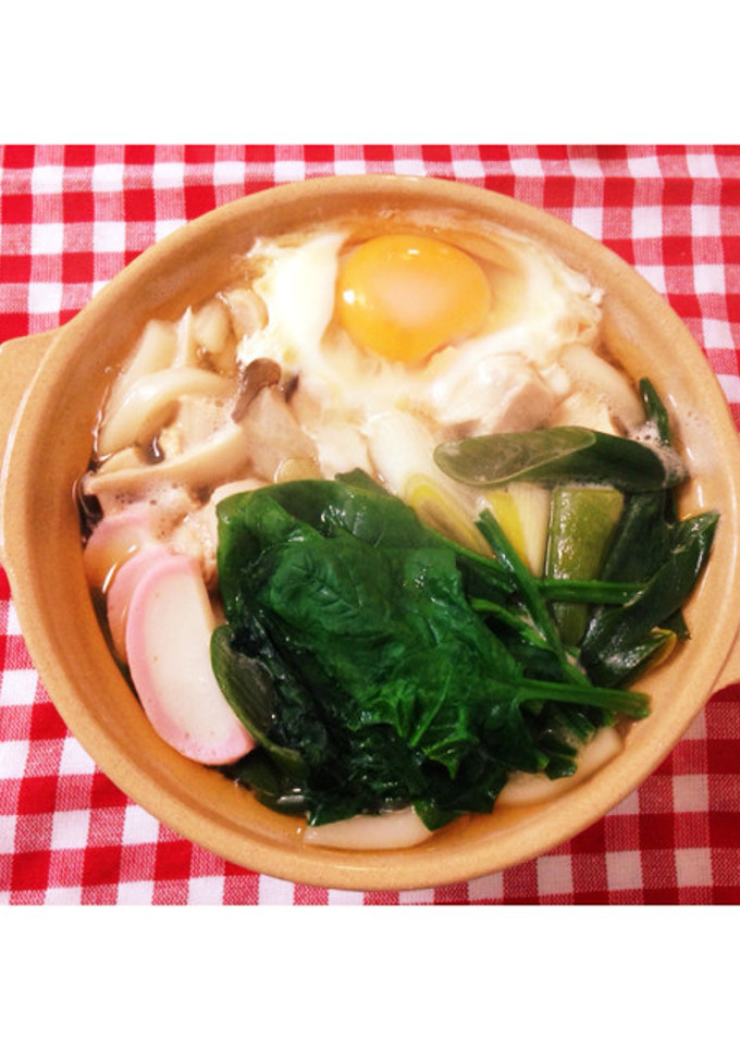 けみアミ美夕の簡単鍋焼きうどん！-レシピのメイン写真
