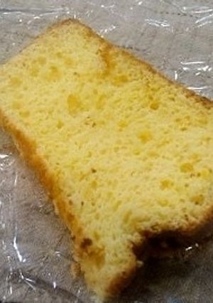 ホワイトチョコとオレンジのシフォンケーキ-レシピのメイン写真