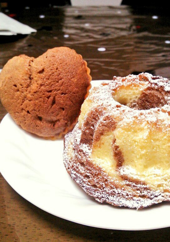 しっとりチョコのマーブルクグロフ♡-レシピのメイン写真