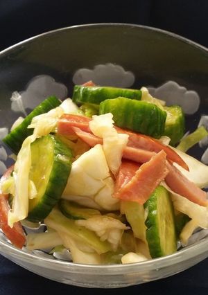 キャベツと胡瓜の甘酢漬け-レシピのメイン写真