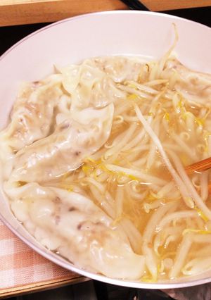 冷や飯で水餃子☆-レシピのメイン写真