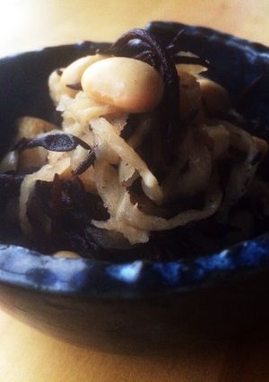 切干し大根とひじき煮豆-レシピのメイン写真
