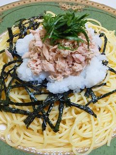 ツナと大根おろしの和風パスタ-レシピのメイン写真