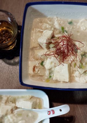 中華風豆乳あん豆腐-レシピのメイン写真