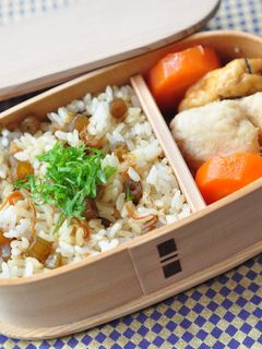 ふきで混ぜご飯-レシピのメイン写真