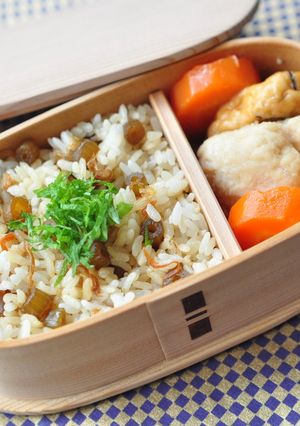 ふきで混ぜご飯-レシピのメイン写真