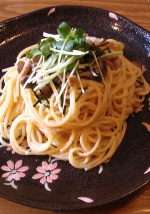 たらことしめじのマヨネーズスパゲティ-レシピのメイン写真