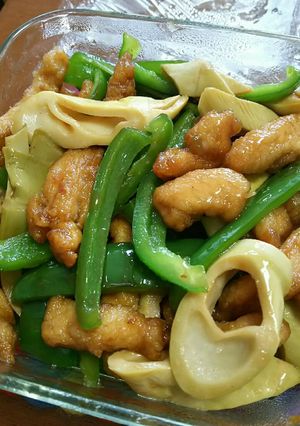 鶏むね肉でチンジャオロース-レシピのメイン写真
