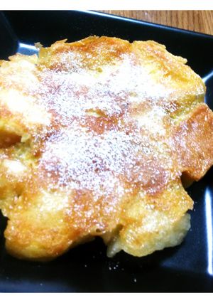 ２つの食感☆おもち入りフレンチトースト☆-レシピのメイン写真