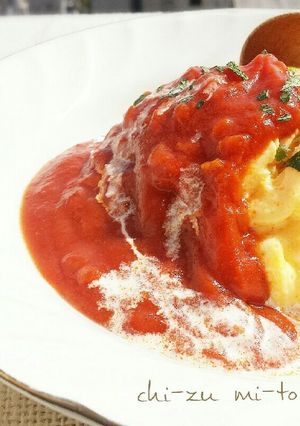 ランチにも10分♡チーズミートオムライス-レシピのメイン写真