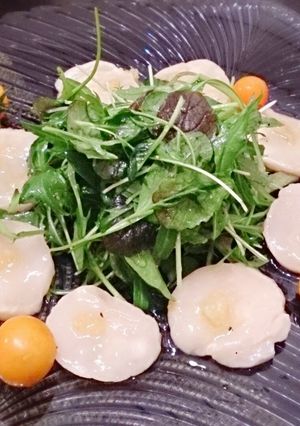 簡単☆ホタテのカルパッチョ-レシピのメイン写真