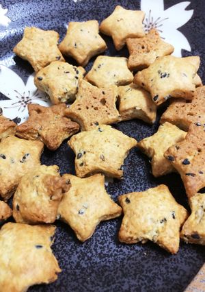 HMでザクザククッキー☆ごま-レシピのメイン写真