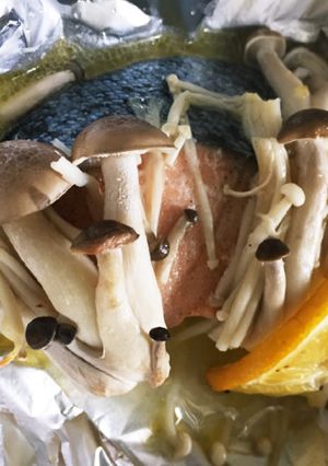 グリル！簡単ふっくら！鮭のホイル焼き-レシピのメイン写真