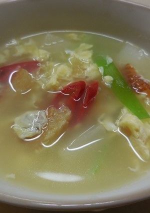 干しダラのスープ-レシピのメイン写真