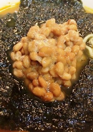 海苔と納豆ラーメン-レシピのメイン写真