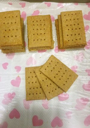100%全粒粉のクラッカー♪-レシピのメイン写真