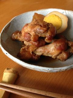 圧力鍋で♪鶏手羽元と大根のこってり煮-レシピのメイン写真