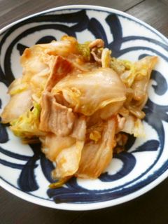 白菜と豚肉のオイスター炒め♪-レシピのメイン写真