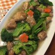 ブロッコリーと鶏肉の(優・易)しい中華♪