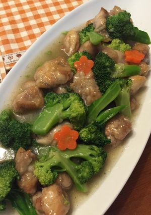 ブロッコリーと鶏肉の(優・易)しい中華♪-レシピのメイン写真
