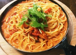 牛乳で☆ベーコンのトマトクリームパスタ-レシピのメイン写真