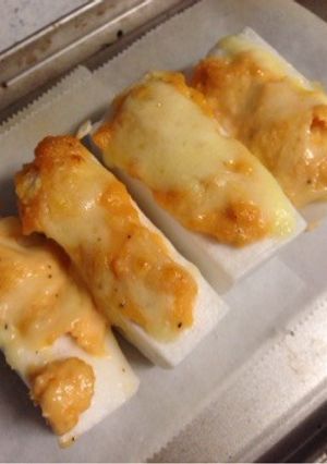 はんぺんの鮭フレークのせ-レシピのメイン写真