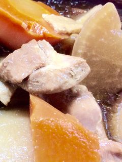 ほっかほか!鶏肉と大根の煮物-レシピのメイン写真