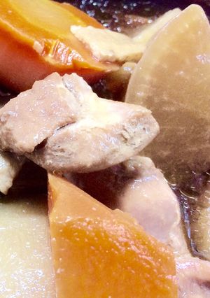 ほっかほか!鶏肉と大根の煮物-レシピのメイン写真